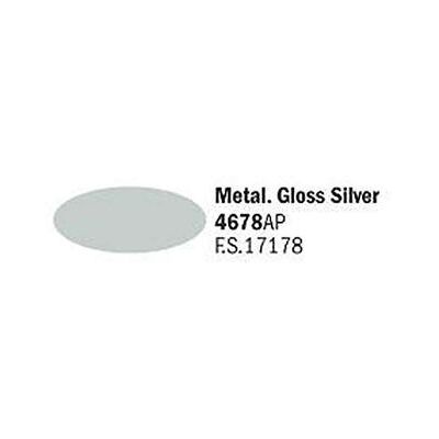 Italeri - Boccetta colore 20 ml Gloss Silver Italeri - Boccetta colore 20 ml Gloss Silver