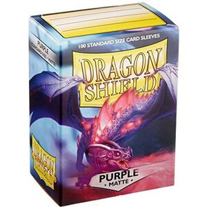 Dragon Shield - 100 Bustine Standard Matte Purple Dragon Shield - 100 Bustine Standard Matte Purple