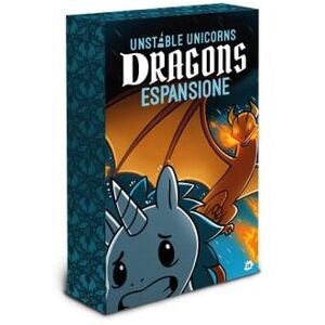 Asmodee - Unstable Unicorns - Dragons (Pack Espansione) Espansione Asmodee - Unstable Unicorns - Dragons (Pack Espansione) Espansione
