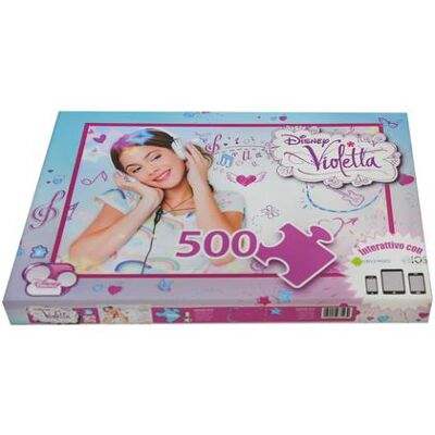 Grandi Giochi - Puzzle 500 Interattivo Violetta Grandi Giochi - Puzzle 500 Interattivo Violetta