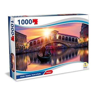Teorema - Puzzle Ponte Rialto Venezia 1000 Pz 70X50Cm - Box Teorema - Puzzle Ponte Rialto Venezia 1000 Pz 70X50Cm - Box