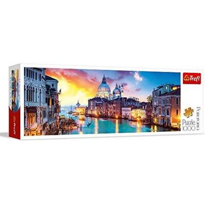 Trefl - Puzzle 1000 Panorama - Canal Grande, Venice Trefl - Puzzle 1000 Panorama - Canal Grande, Venice