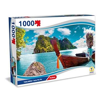 Teorema - Puzzle Phuket Thailandia 1000 Pz 70X50Cm - Box Teorema - Puzzle Phuket Thailandia 1000 Pz 70X50Cm - Box