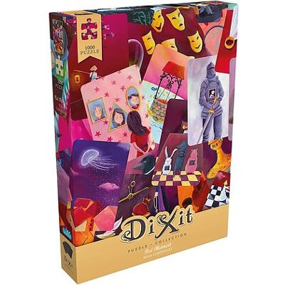 Asmodee - Dixit Puzzle - Red Mishmash 1000 pezzi Asmodee - Dixit Puzzle - Red Mishmash 1000 pezzi