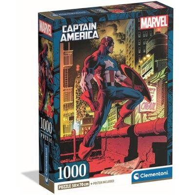 Puzzle Capitan America Clementoni - Puzzle Puzzle Capitan America Clementoni - Puzzle