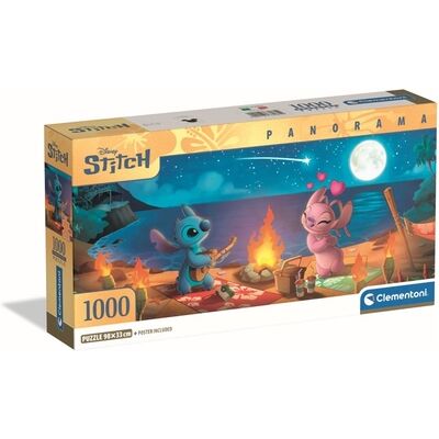 Clementoni Modello 37061 Puzzle - Disney Stitch Panorama 1000 Pezzi Clementoni Modello 37061 Puzzle - Disney Stitch Panorama 1000 Pezzi