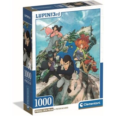 Puzzle Clementoni CO-104762 - 1000 pezzi - Collezione Anime Puzzle Clementoni CO-104762 - 1000 pezzi - Collezione Anime