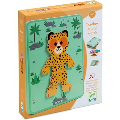 Djeco - Inzebox Mix & Match - Puzzle Magnetico In Legno (DJ03070) Djeco - Inzebox Mix & Match - Puzzle Magnetico In Legno (DJ03070)