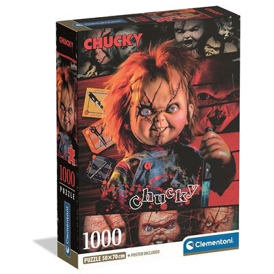 Puzzle Clementoni 37099 - 1000 Pezzi Chucky Puzzle Clementoni 37099 - 1000 Pezzi Chucky