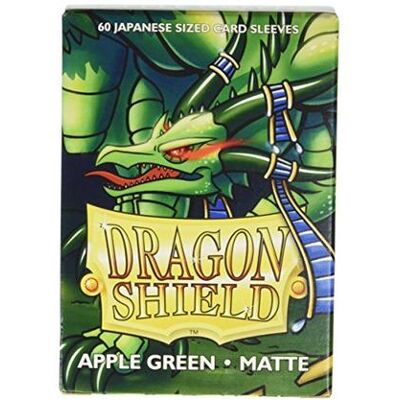 Dragon Shield - 60 Bustine Japanese Matte Apple Green Dragon Shield - 60 Bustine Japanese Matte Apple Green