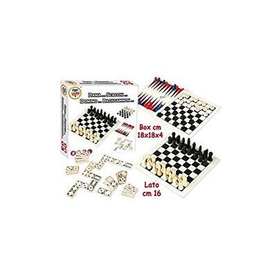 Teorema - Games Giochi Riuniti 5 In 1 Legno 04126 Teorema - Games Giochi Riuniti 5 In 1 Legno 04126