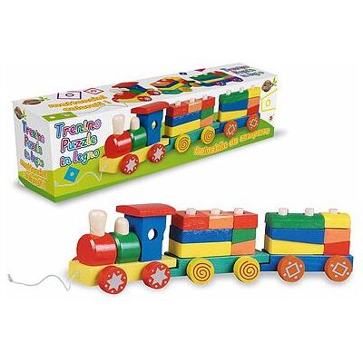 Teorema - Trenino Puzzle in Legno (0150) Teorema - Trenino Puzzle in Legno (0150)