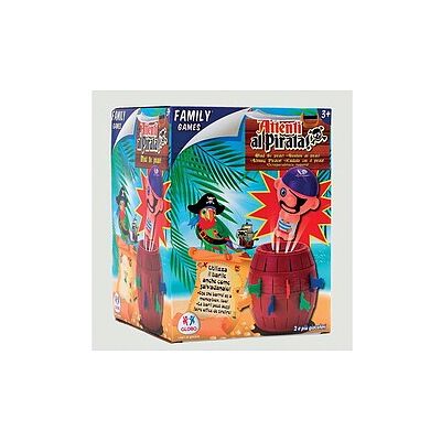 Globo - Gioco Del Pirata Nella Botte Con 16 Spade Globo - Gioco Del Pirata Nella Botte Con 16 Spade