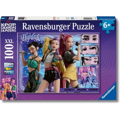 Ravensburger - Puzzle KPop Demon Hunters XXL 100 PZ Ravensburger - Puzzle KPop Demon Hunters XXL 100 PZ
