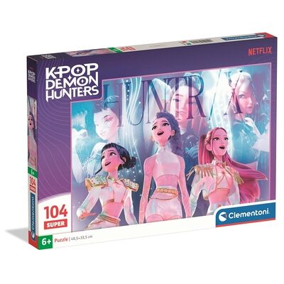 Clementoni - Puzzle 104 Kpop Demon Hunters (27257) Clementoni - Puzzle 104 Kpop Demon Hunters (27257)