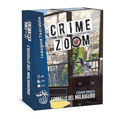 Asmodee - Crime Zoom - L'uccello Del Malaugurio Asmodee - Crime Zoom - L'uccello Del Malaugurio