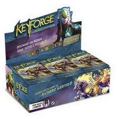 Asmodee - Keyforge - L'era Dell'ascensione - Box Mazzi (12 Pezzi) Asmodee - Keyforge - L'era Dell'ascensione - Box Mazzi (12 Pezzi)