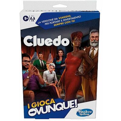 Hasbro - Cluedo - I Gioca Ovunque (F8251) Hasbro - Cluedo - I Gioca Ovunque (F8251)