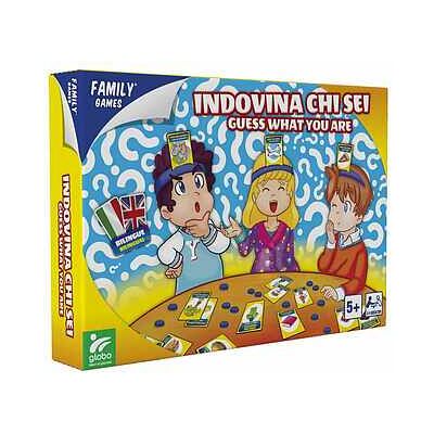 Globo - Indovina Chi Sono? con 50 Carte Bilingua Globo - Indovina Chi Sono? con 50 Carte Bilingua