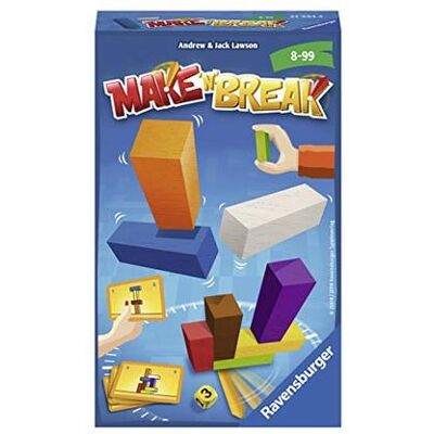 Ravensburger - Gioco Viaggio Make N Break Ravensburger - Gioco Viaggio Make N Break