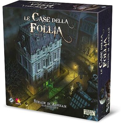 Asmodee - Le Case Della Follia - Seconda Edizione - Strade Di Arkham Asmodee - Le Case Della Follia - Seconda Edizione - Strade Di Arkham