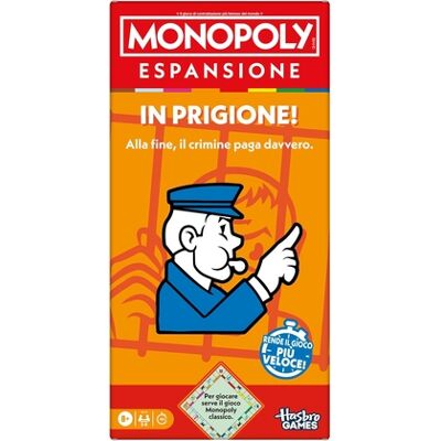 Espansione Monopoly - In Prigione! - Espansione del Gioco da Tavolo Espansione Monopoly - In Prigione! - Espansione del Gioco da Tavolo