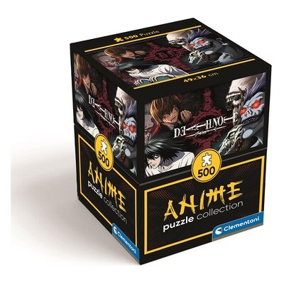 Clementoni 35609 Puzzle - Cubo Anime Morte Nota - 500 Pezzi Clementoni 35609 Puzzle - Cubo Anime Morte Nota - 500 Pezzi