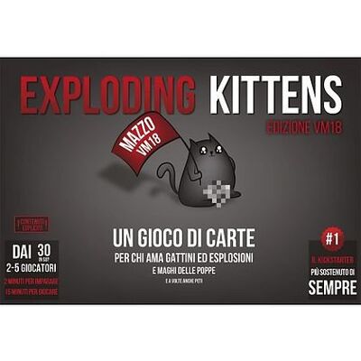 Asmodee - Exploding Kittens - VM18 (GTAV1107) Asmodee - Exploding Kittens - VM18 (GTAV1107)