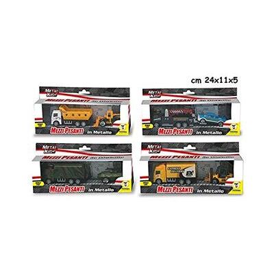 Teorema - Metal Kids - Mezzi Pesanti 4 Mdl In Metallo Teorema - Metal Kids - Mezzi Pesanti 4 Mdl In Metallo