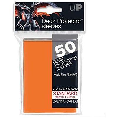Ultra Pro - Bustine Std Arancione 50pz Ultra Pro - Bustine Std Arancione 50pz
