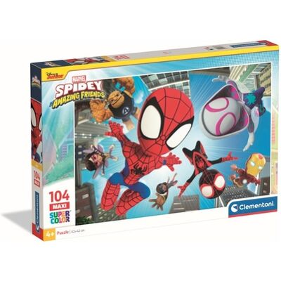 Clementoni 23777 Puzzle - Spidey, 104 pezzi, Bambini Clementoni 23777 Puzzle - Spidey, 104 pezzi, Bambini