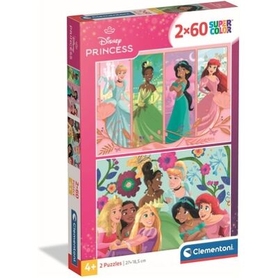Clementoni 24824 Puzzle - Principesse Disney - 120 Pezzi Clementoni 24824 Puzzle - Principesse Disney - 120 Pezzi