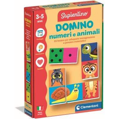 Clementoni - Domino Numeri e Animali (16841) Clementoni - Domino Numeri e Animali (16841)