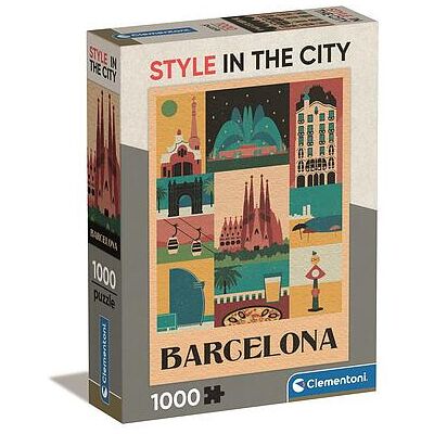 Clementoni - 1000 pz - Barcelona (39847) Clementoni - 1000 pz - Barcelona (39847)