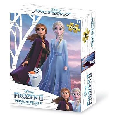 Grandi Giochi Puzzle 3D Frozen Prime 200 pezzi Grandi Giochi Puzzle 3D Frozen Prime 200 pezzi