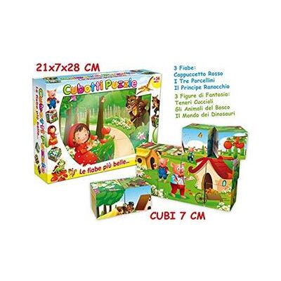 Teorema - Prima Infanzia Gogo - Cubotti Puzzle Fiabe Italiane 12 Pz 7 Teorema - Prima Infanzia Gogo - Cubotti Puzzle Fiabe Italiane 12 Pz 7