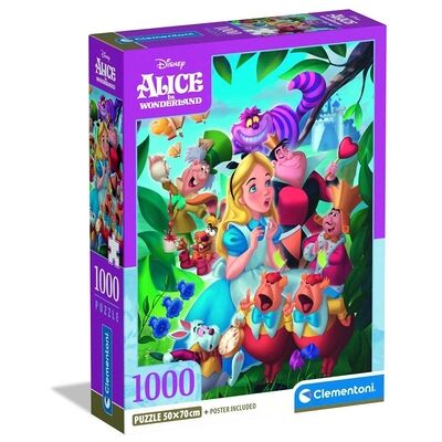 Clementoni Puzzle Alice nel Paese delle Meraviglie 1000 Pezzi - Puzzle Clementoni Puzzle Alice nel Paese delle Meraviglie 1000 Pezzi - Puzzle