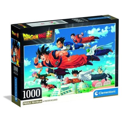 Puzzle Clementoni 39955 - 1000 Pezzi - HQC Dragonball Puzzle Clementoni 39955 - 1000 Pezzi - HQC Dragonball