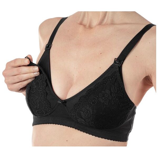 artsana spa mammy reggiseno cotone allattamento black 5c