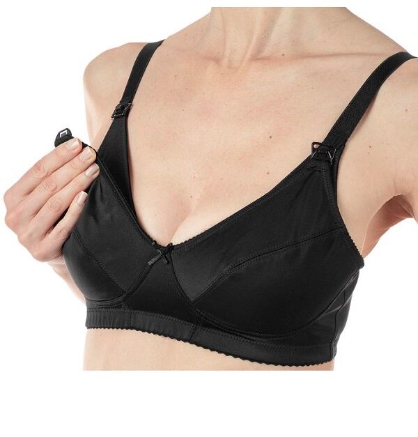 artsana spa mammy reggiseno microfibra allattamento black 5c