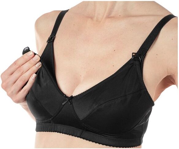 artsana spa mammy reggiseno microfibra allattamento black 6d