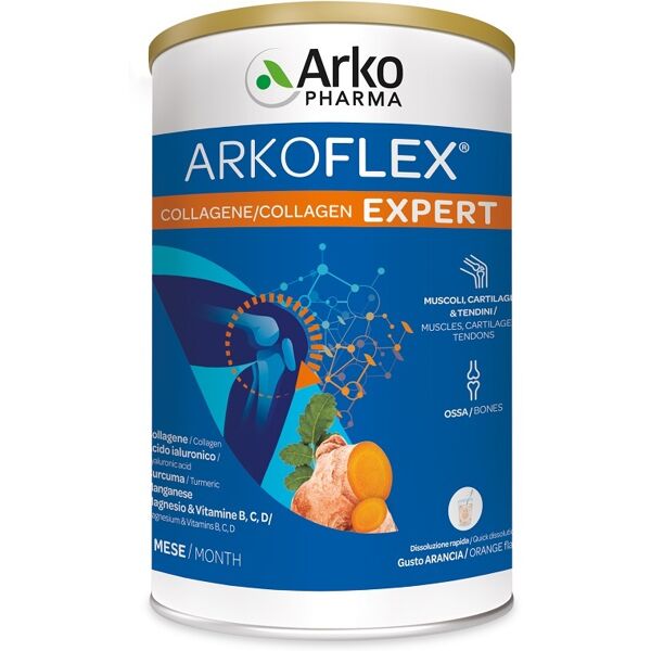 arkofarm srl arkoflex expert collagene arancia polvere 390 g