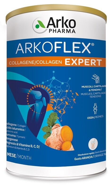 arkofarm srl arkoflex expert collagene arancia polvere 390 g