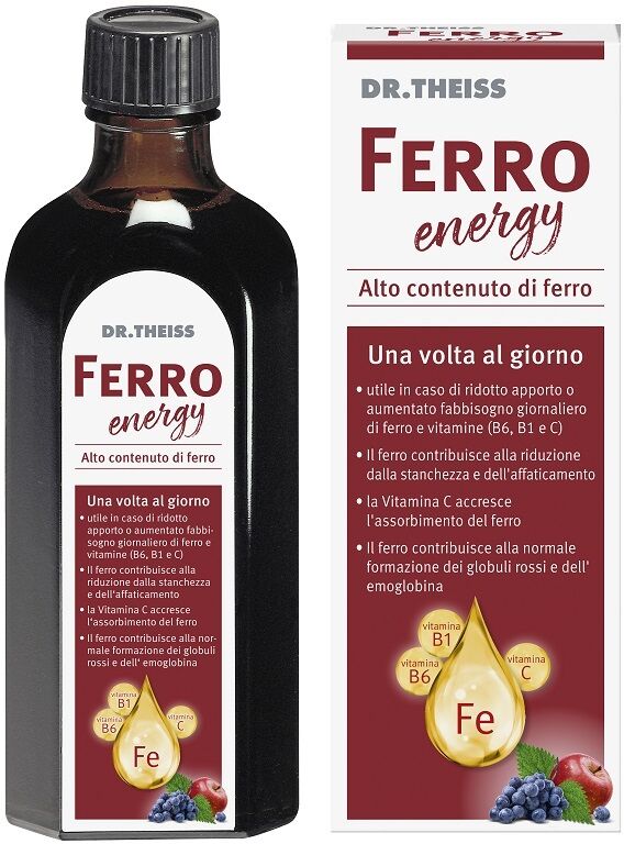 naturwaren italia srl theiss ferro energy 250 ml