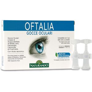 Amicafarmacia Oftalia Gocce Oculari 10 Flaconcini