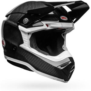 Casco Off Road Bell Moto-10 Spherical Nero / Bianco Lucido