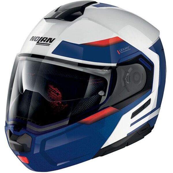 casco modulare nolan n90-3 reflector n-com 038