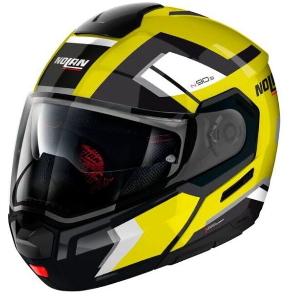 casco modulare nolan n90-3 lighthouse n-com 048