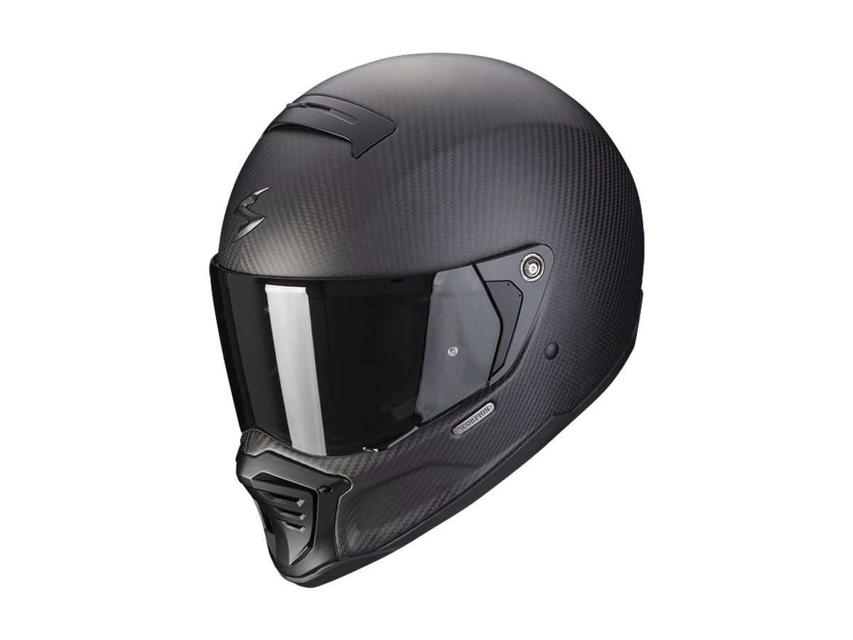 Casco Integrale Street Fight Scorpion Exo-Hx1 Carbon Se Nero Opaco