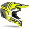 Casco Airoh Off Road Wraap Broken Yellow Matt